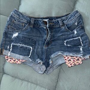 LC size 2 Blue Denim Women's Shorts